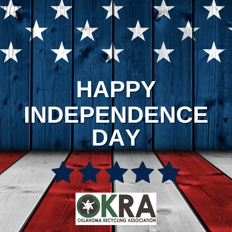 Wishing everyone a happy and safe  #FourthofJuly !! and remember fireworks are NOT recyclable.