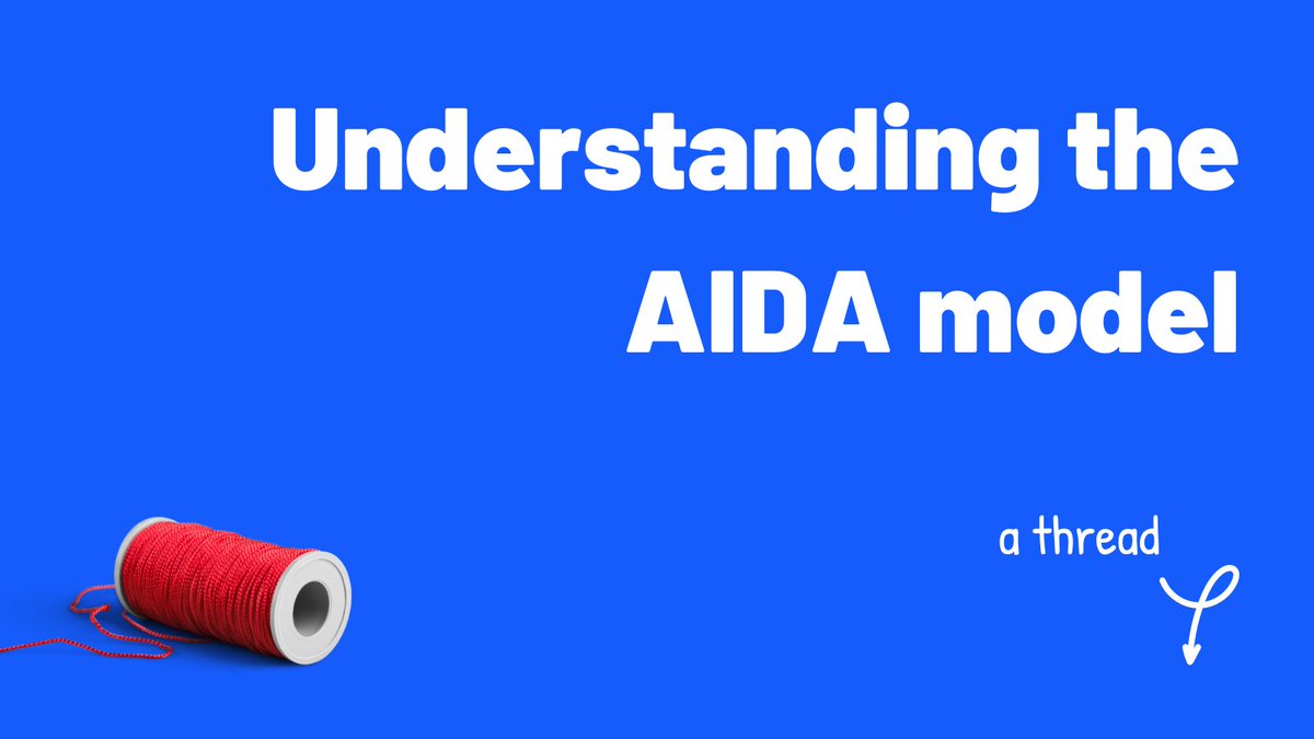 Hey marketers, have you heard of the AIDA model?

Let's take a look at what it is, how it works, and how it can help you generate more leads and sales—all with real-world examples!

THREAD 🧵👇