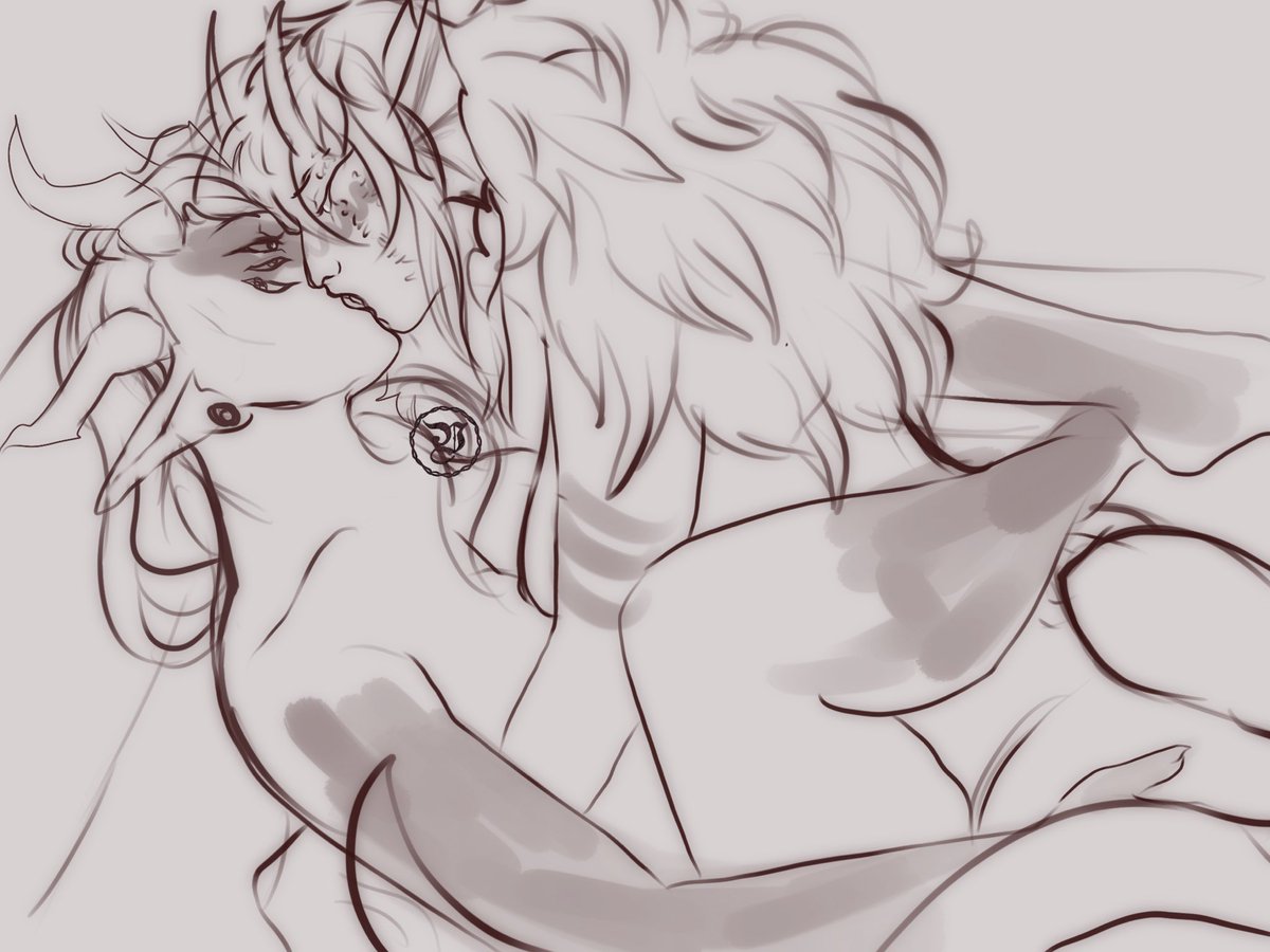 Voidsinferno's tweet photo. Was just doodlin away and apparently I have new characters now https://t.co/QkGOugBDUt
