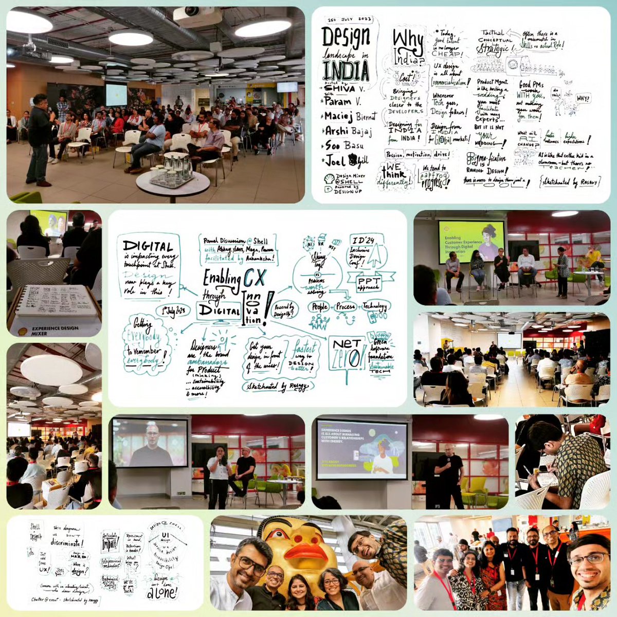 Rasagy Sharma (@rasagy) on Twitter photo Had a wonderful time at the Shell ✖️ <a href="/DesignUpConf/">DesignUpConf</a> event recently. Nice conversations on rise of design in India, innovation at Shell & growing design teams that collaborate globally!
Short thread with #sketchnotes & reflections. 👇 Had a wonderful time at the Shell ✖️ <a href="/DesignUpConf/">DesignUpConf</a> event recently. Nice conversations on rise of design in India, innovation at Shell & growing design teams that collaborate globally!
Short thread with #sketchnotes & reflections. 👇
