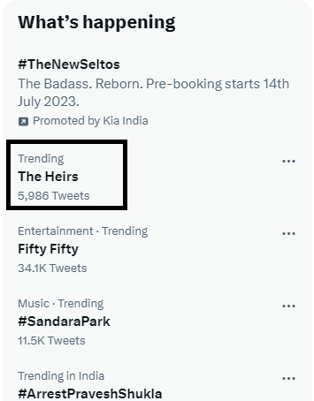 james0rjwelary's tweet photo. oh god #theheirs and #monoz both are trending at the same time in india. 👏👏👏
the power of #kimtan #leeminho 💪💪
#kimtan eunsang #taneun #leeminho #ParkShinHye @ActorLeeMinHo https://t.co/sBo8W4izPs