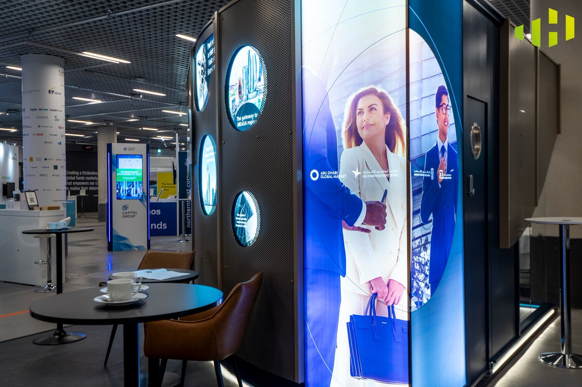 _THCollective's tweet photo. Our team have just got back from an exciting trip to Monaco! We successfully installed an #exhibition stand in collaboration with the creative agency #JackMorton With just 3 weeks to spare, our in-house set carpenters worked their magic to bring this vision to life. 🛠 https://t.co/nHsby3wU3z