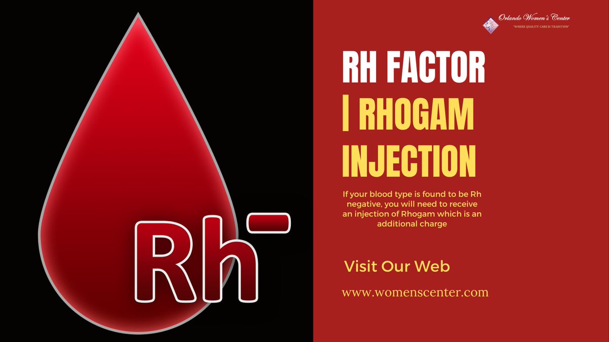 WomensCenter_FL's tweet image. 15% of women in the general population are #Rhnegative. Rhogam prevents antibodies from being formed in your blood that has the potential to cross the placenta in later #pregnancies destroying fetal blood cells which can lead to fetal death... t.ly/ZIm2