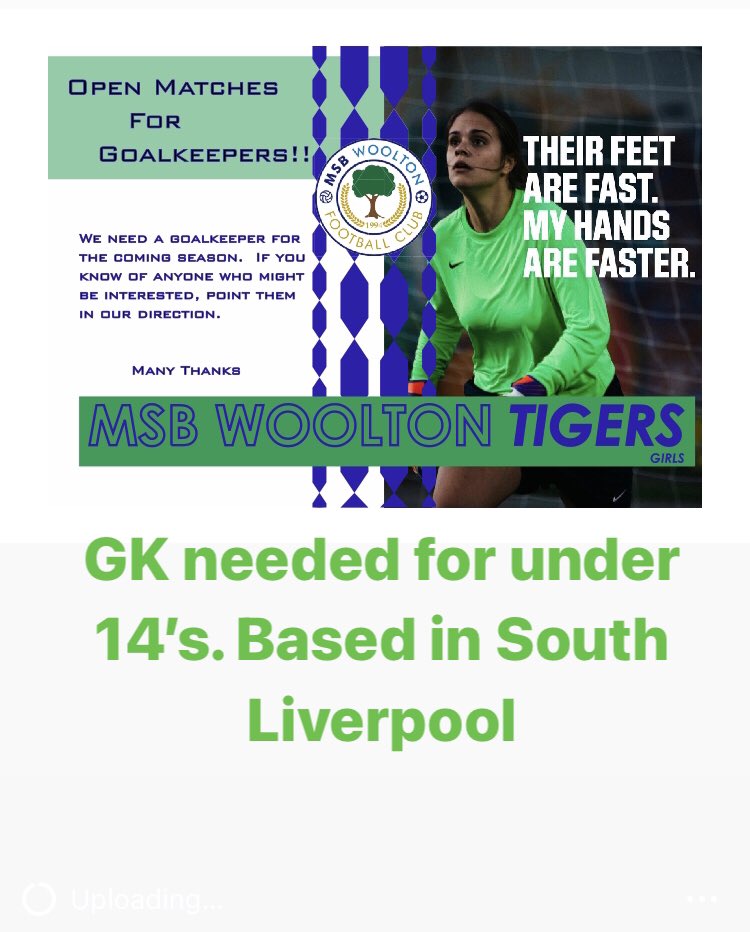 MsbTigers's tweet photo. Next two Saturdays for any Goalkeepers who may be interested👀 https://t.co/Kta6pySwgO