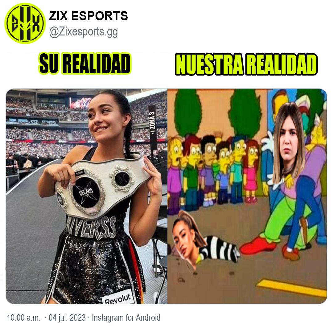 🇲🇽 VELADA DEL AÑO III 👊🏼

Nuestra Realidad 🤣

#OHZIX #GOZIX #ZIX

🥊 #LaVelada #Riversgg #SamyRivers