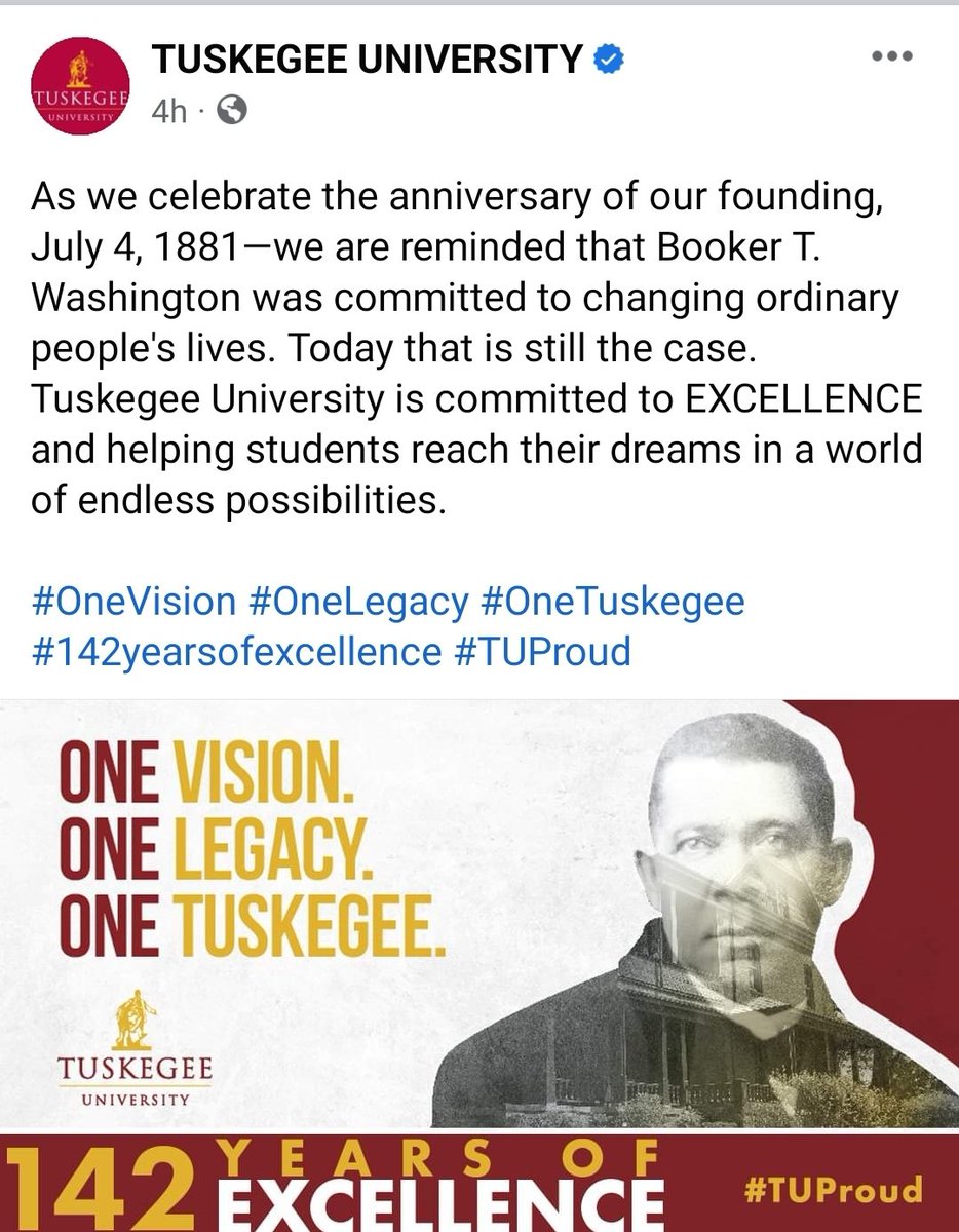 #TUProud #myHBCU #OneTuskegee