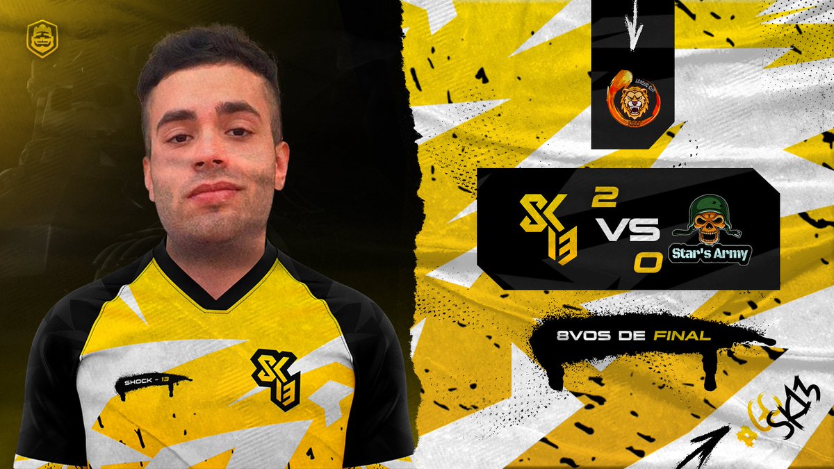 ! ShocK-13 ! (@shock13cr) on Twitter photo 🟡 RESULTADO 2️⃣ ⚪
Maravillosa victoria que nos coloca en los cuartos de final de la liga 💪 Nuestro MvP estuvo imparable 🔥 Let's #GoSK13⚡
🆚 <a href="/TEAMARG15/">⭐Star's Army⭐️</a>
📝 2️⃣-0️⃣ ✅
🏆 <a href="/CupL360/">LEAGUE CUP L360°</a>
⚔️ Octavos de Final
🏅 MvP <a href="/KaNaRiOoo/">CODE: KANARIO</a> (4-0) 🧹 🟡 RESULTADO 2️⃣ ⚪
Maravillosa victoria que nos coloca en los cuartos de final de la liga 💪 Nuestro MvP estuvo imparable 🔥 Let's #GoSK13⚡
🆚 <a href="/TEAMARG15/">⭐Star's Army⭐️</a>
📝 2️⃣-0️⃣ ✅
🏆 <a href="/CupL360/">LEAGUE CUP L360°</a>
⚔️ Octavos de Final
🏅 MvP <a href="/KaNaRiOoo/">CODE: KANARIO</a> (4-0) 🧹