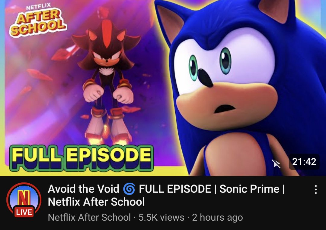 Bun on X: OH SNAP THE FIRST EPISODE OF SONIC PRIME SEASON 2 JUST DROPPED  ON ACCIDENT WATCH IT BEFORE IT GETS TAKEN DOWN  / X