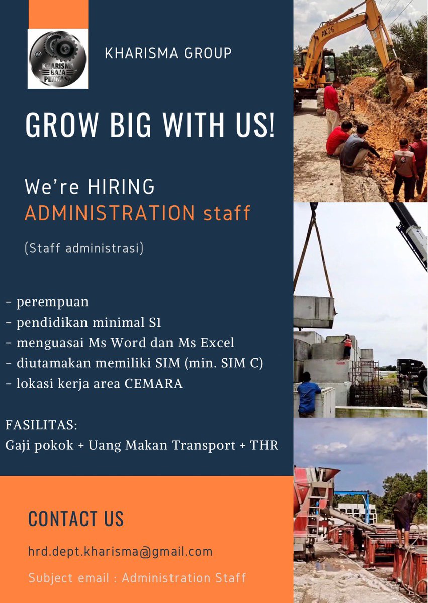Pmci_Campus's tweet photo. Info Lowongan Kerja! (Job Vacancy)
@pmcicampus @pmcicareercentre https://t.co/ioVjvMLg2W