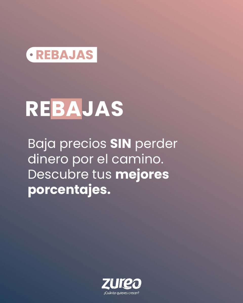ZureoModa's tweet image. Descubre tus mejores descuentos y toma mejores decisiones en tu negocio mientras tienes tu stock organizado. 😎

¿Quieres saber qué significa tener #ZureoModa? ¡Síguenos y descubre todas las funcionalidades! 🙌

#Rebajas #Descuentos #Moda #Tendencias #Ofertas #Stock