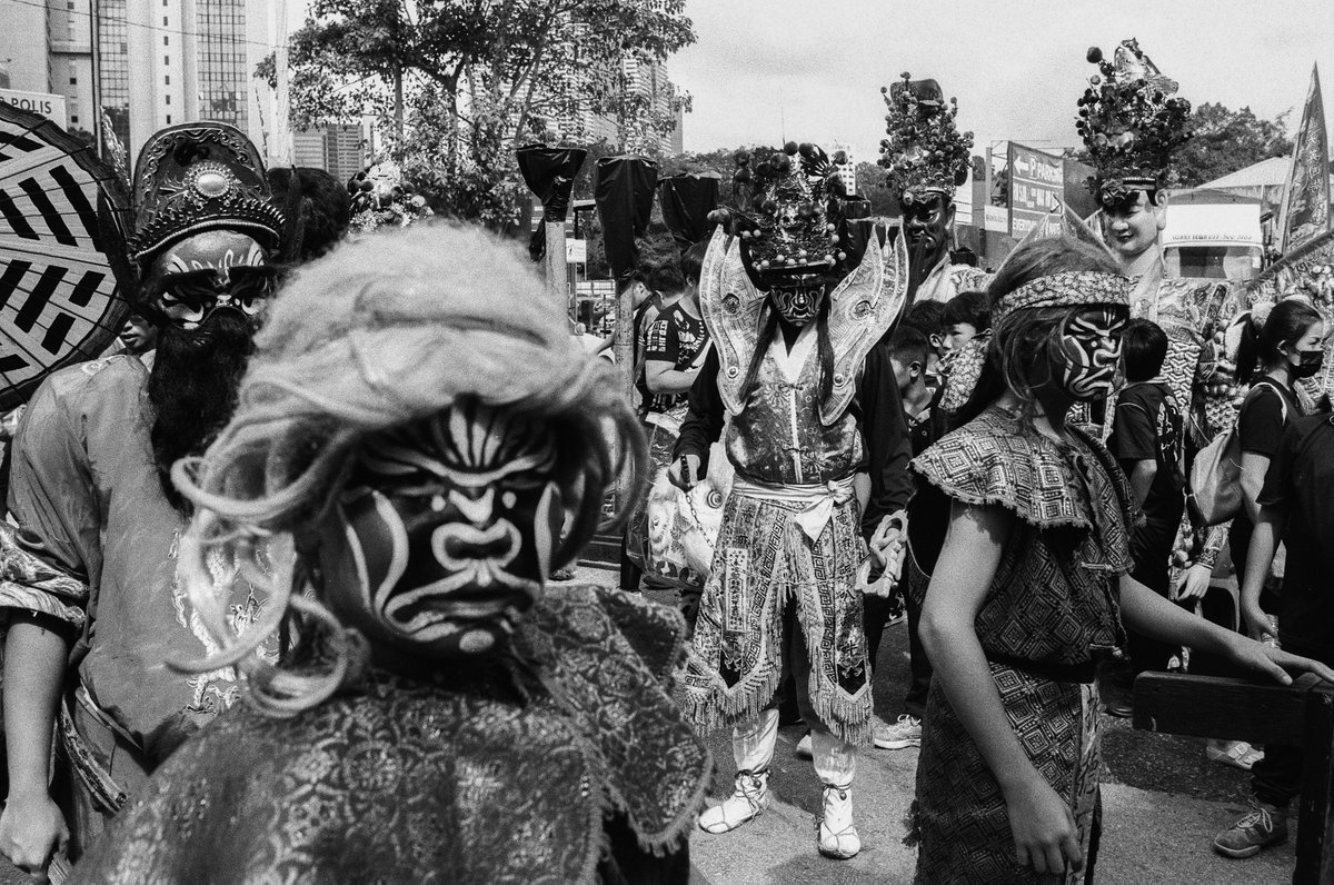 2023 Guan Peng festival parade at Jalan Petaling, Kuala Lumpur on 1 July.
#apx100 #fomapan400 #nikonf70