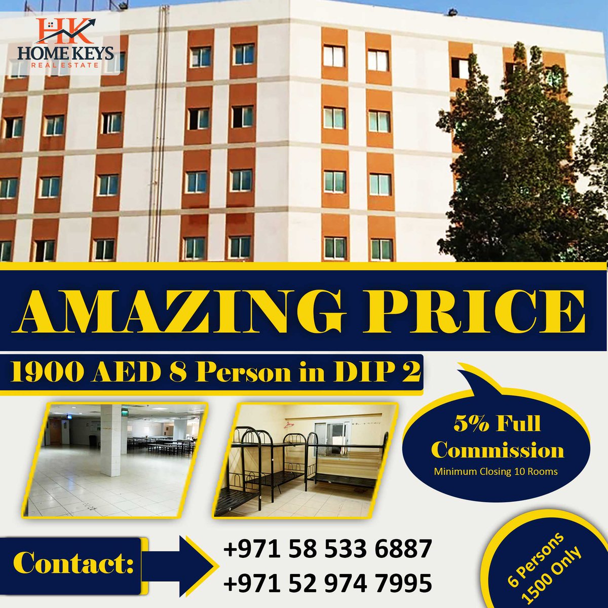 AMAZING PRICE 1900 AED 8 Person in DIP 2 | 6 Persons 1500 Only
#StaffAccommodation #LaborCamp #DIP2 #DubaiInvestmentsPark2 #WorkersAccommodation
#LabourAccommodation #DIP2Accommodation #DIP2LaborCamp #AffordableAccommodation
#ComfortableLiving #HousingSolution #WorkersHousing