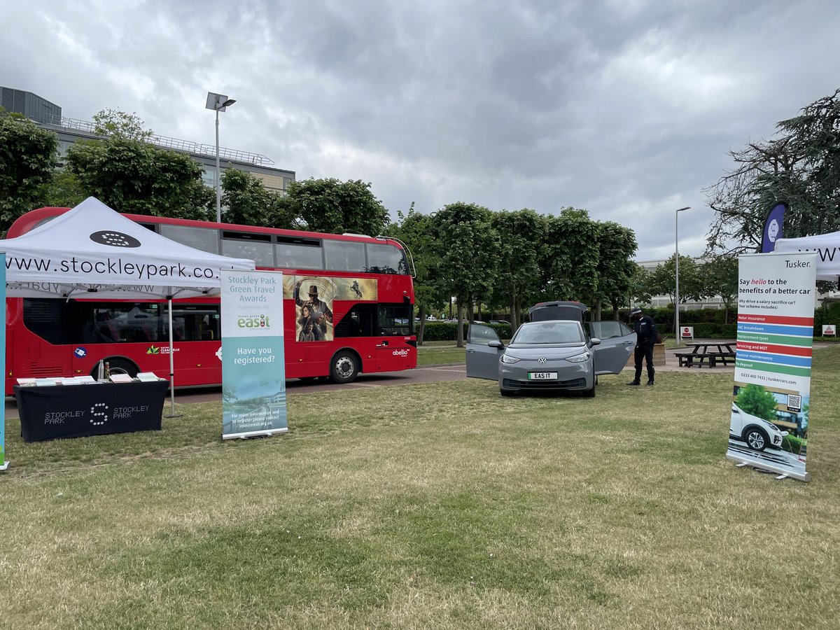 easit's tweet image. We're here! Come and grab a free cuppa and wander around the stalls....Oh, and don't forget to bring your bike along for it's free health check.@stockley_park