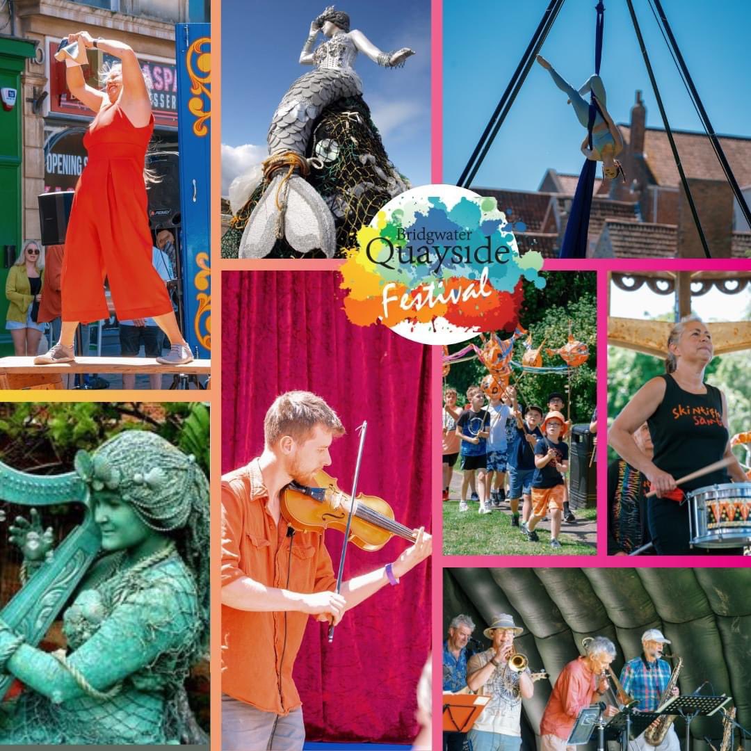 🌈🎵🧡 4 DAYS TO GO 🌈🎵🧡   

@FuseOutdoorArts animate Bridgwater Town Centre and organise the outdoor programme.

Fuse work with the Bridgwater Cultural Partnership, Bridgwater Town Council and local businesses all working in supporting the town centre. 🌈🎵🧡 

#BQF2023 #BQF
