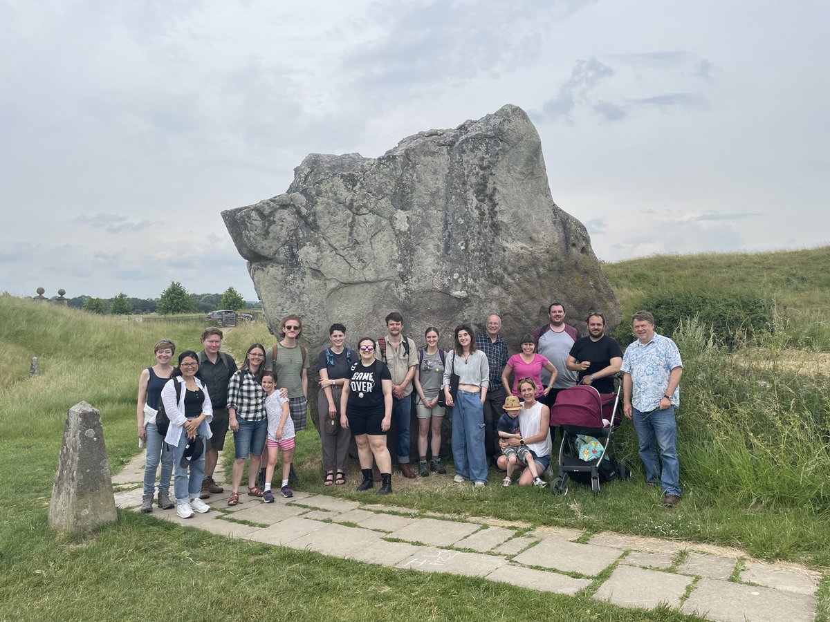AnthArch staff and PGR #students outing to Avebury, the world's largest stone circle only an hour from #Bristol Enjoy the summer solstice, everyone!