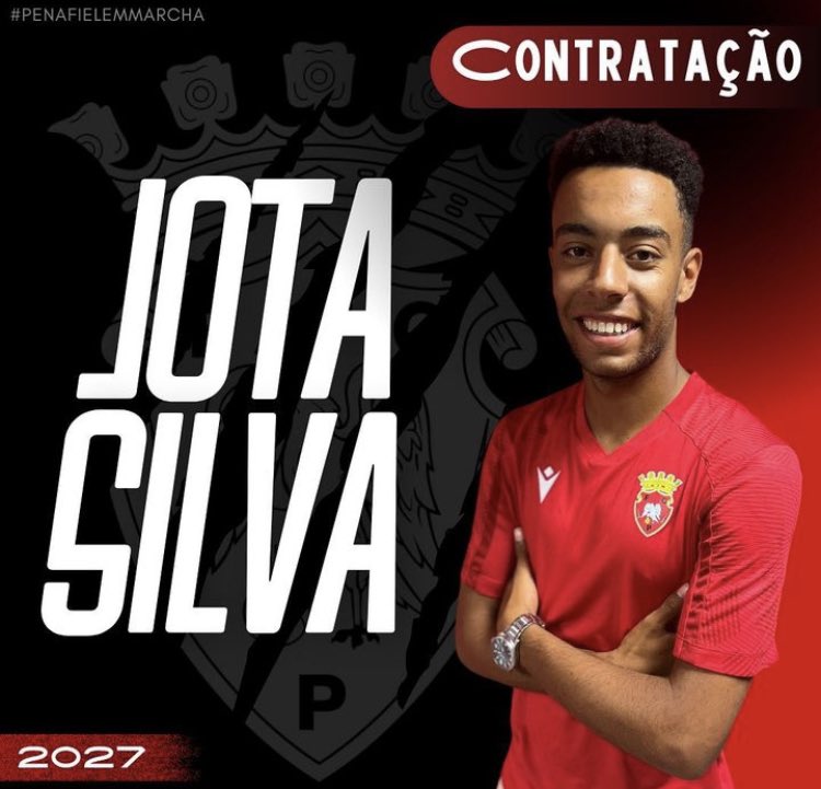 Jota Silva termina a ligação com o SC Beira-Mar e assina um contrato válido até Junho de 2027 pelo FC Penafiel.