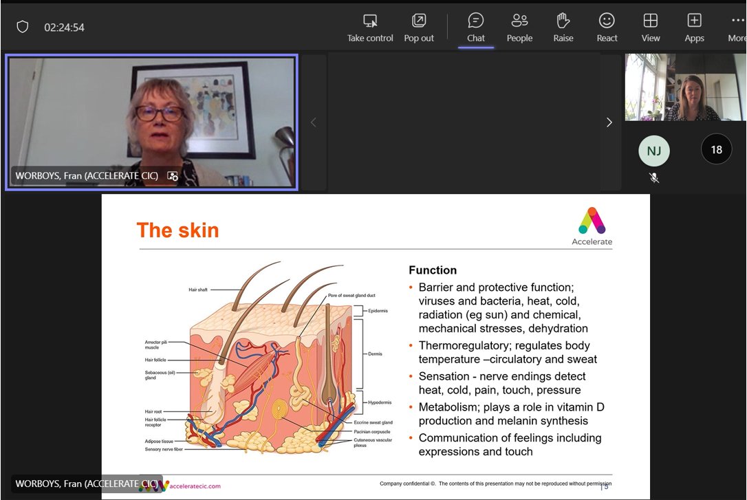 AccelerateCIC's tweet photo. Did you know that the skin has it's own body clock, our sharp debridement course will take you through a detailed exploration of this magnificent organ. SIGN UP BELOW!!
https://t.co/werZaa5rzW #Sharpdebridement #TVNs #woundhealing https://t.co/H3r9xDyv7Y