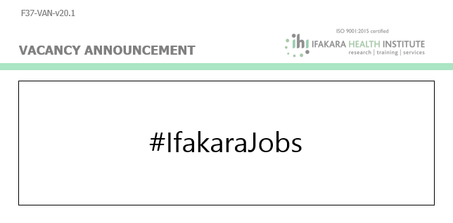 JOB: 
PhD Student in Epidemiology (1 post) - CHILD Project, Bagamoyo

<a href="/ifakarahealth/">Ifakara Health Institute</a>  seeks a PhD student to investigate the neurocognitive functioning in children with and without low-density malaria infections in Tanzania. 

The student will take part in the ongoing  Child