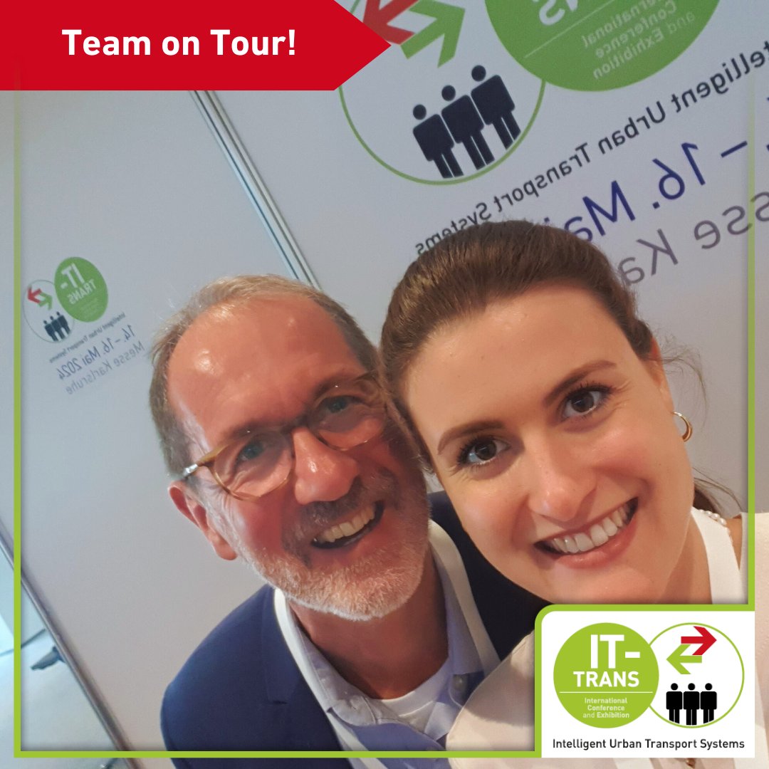 Today the IT-TRANS team with Jochen Georg and Julia Winger is in Freiburg/Germany at the 1st ÖPNV Zukunftskongress. At booth B09 they are there for you - get in touch and find out more about IT-TRANS 2024 directly on site in Freiburg. We are looking forward to meeting you!