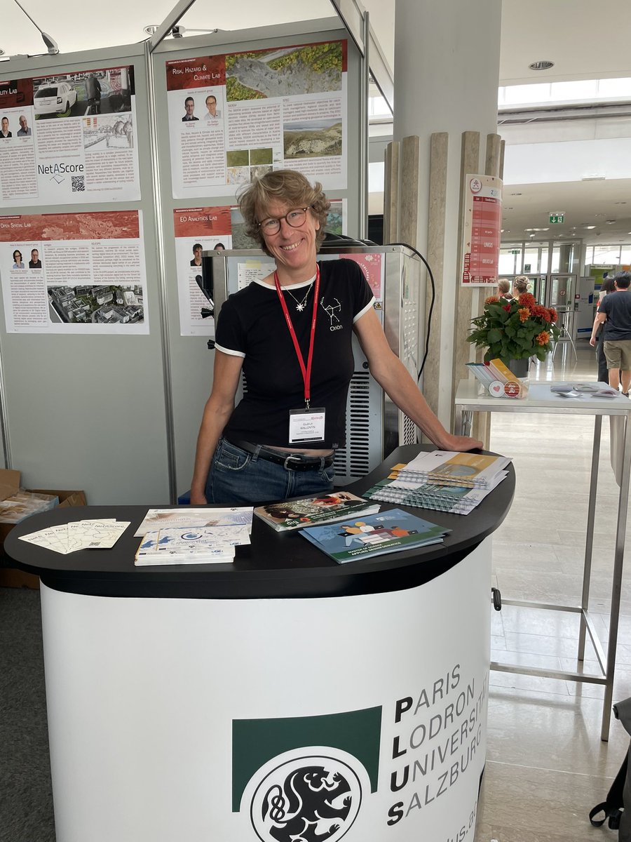 Dr. Gudrun Wallentin, UNIGIS program director is welcoming you at our booth. We are looking forward to seeing you. 

<a href="/GI_Salzburg/">GI_Salzburg</a> <a href="/Z_GIS1/">Geoinformatics Salzburg</a> @PLUS_1622 
#geoinformatics #onlinestudyprogram #educatinggisprofessionalsworldwide
