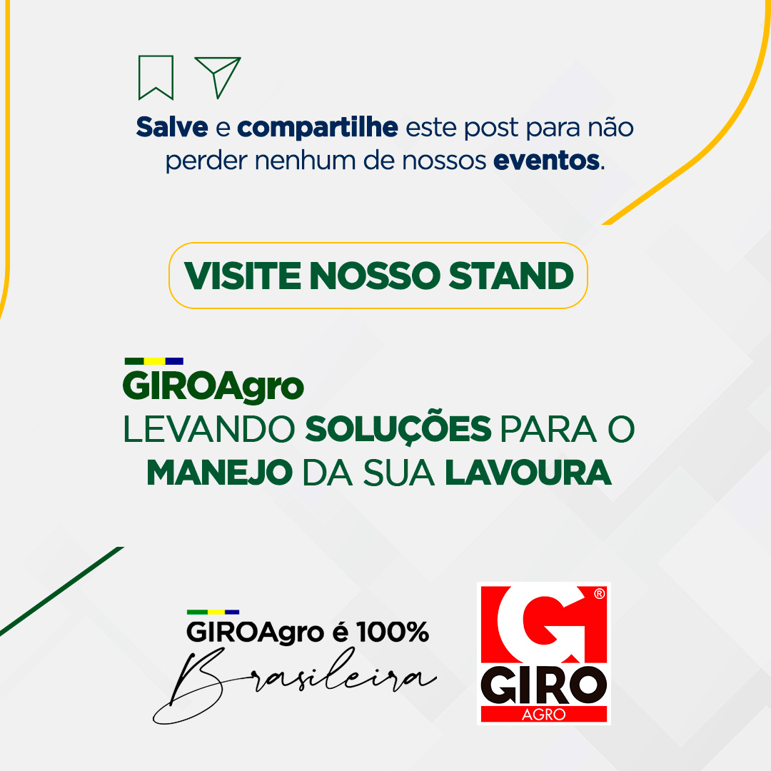 GiroAgro's tweet photo. A GIROAgro estará presente em grandes eventos do agronegócio em 2023!🎯

• Coopercitrus Expo
24 a 28 de julho | Bebedouro - SP

Visite nosso estande! ✅

#GIROAgro #agronegócio #EventosdoAgro #oagronaopara #agro #Fertilizantes #Numero1 #JuntosSomosMais #EusouGIROAgro https://t.co/Rdy46s6X71