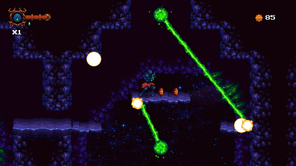 NoGravity_Games's tweet photo. A horrible phantom burned it to the ground and left you alone in the cold, unforgiving world filled with danger. 💀
#nintendoswitch #indiegames #gamedev #indiedev #pixelgames #primallight https://t.co/F2nr07CtjM