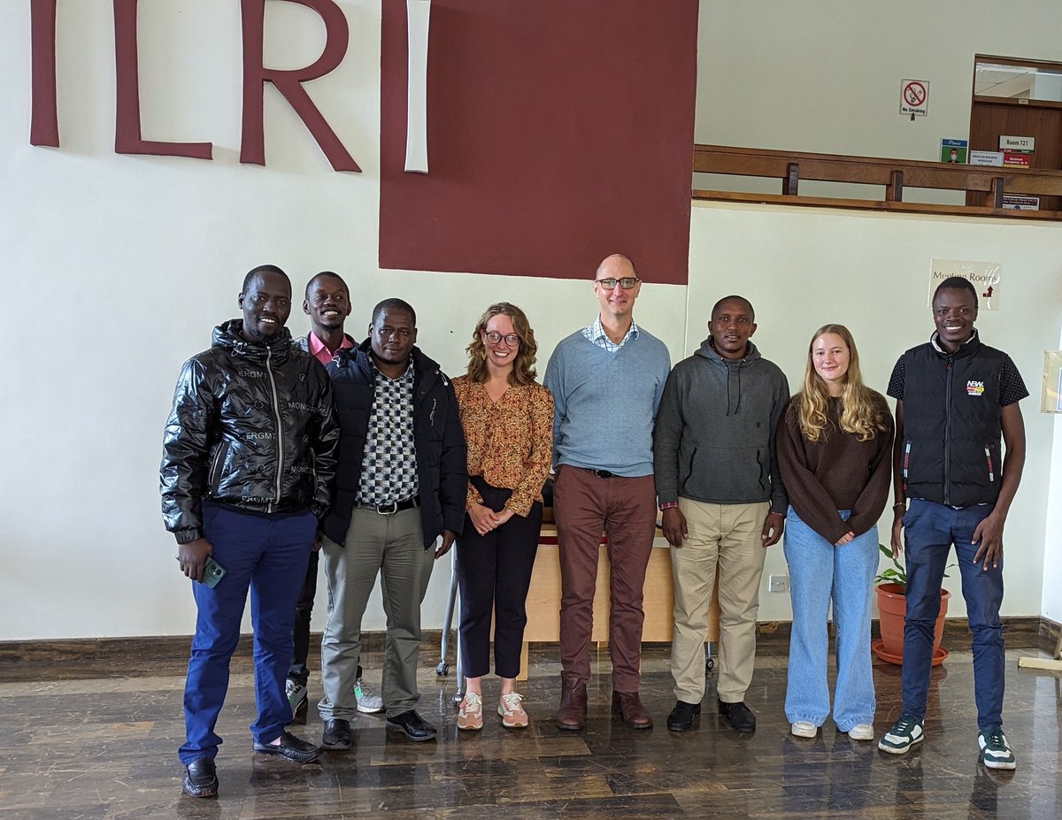 ZoonoticDisease's tweet photo. Our REACT-RVF Rift Valley Fever team from Oloitoktok is @ILRI this week preparing for Phase 2 of fieldwork, which will include vector work @LivUni_IVES @KeliGerken5 #onehealth https://t.co/1mdoPrhDxn