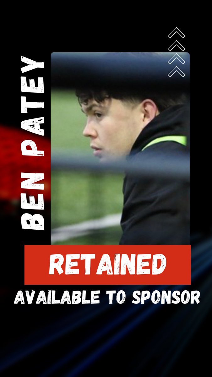 PATEY IS BACK ✍🏼

The club are thrilled to announce Ben Patey has committed for the 23/24 season. 

The versatile defender who can also operate in midfield has agreed to return to the flying monk this season. A player with huge potential, and one to watch this season!