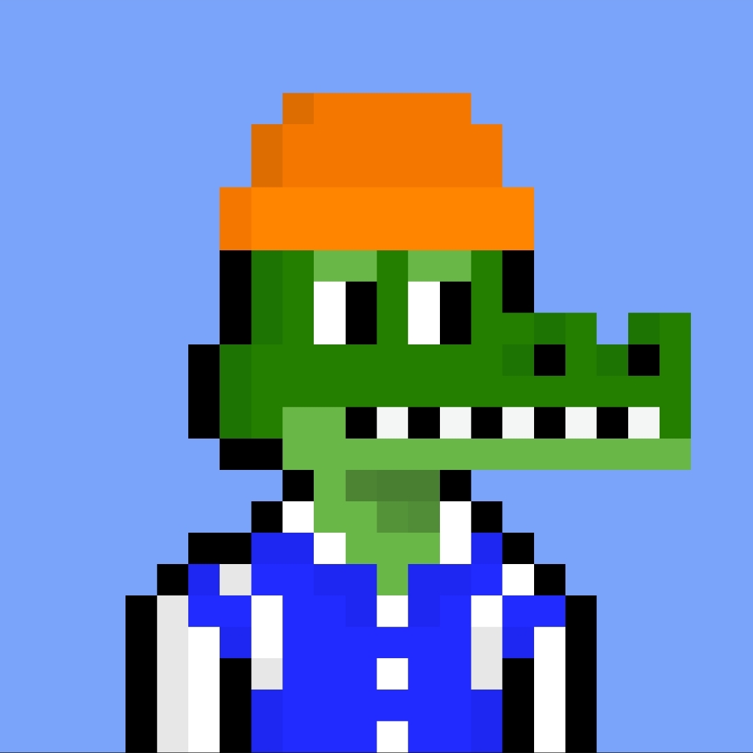 A croc in the bag 🐊
#nakamigos 
<a href="/Nakamigos/">Nakamigos</a>