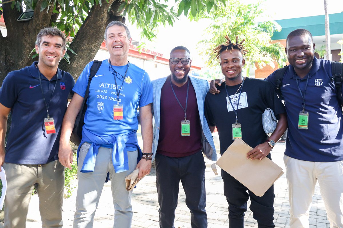 The organizers of <a href="/LagosCityCup/">Lagos City Cup</a> in a courtesy visit to the Spanish Embassy to talk about the partnership with the consulate &amp; guess what, Samuel Chukwueze was around &amp; it was a perfect opportunity to discuss grassroots football &amp; football academies.