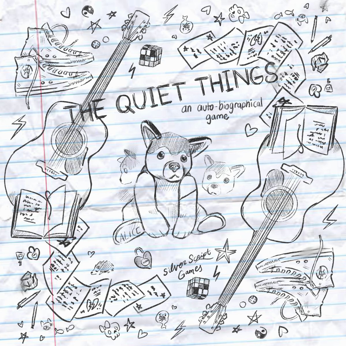 SilverScriptUK's tweet photo. Feast your eyes on the first EVER piece of fan art for The Quiet Things! 😍

We adore this diary page doodle from @acnhfashion! Thank you so much, Nicole! 🫶

Creativity and community is what we're all about - and you can be a part of the movement too by backing us on Kickstarter now 🙏

https://t.co/ZtnQnFrhvc