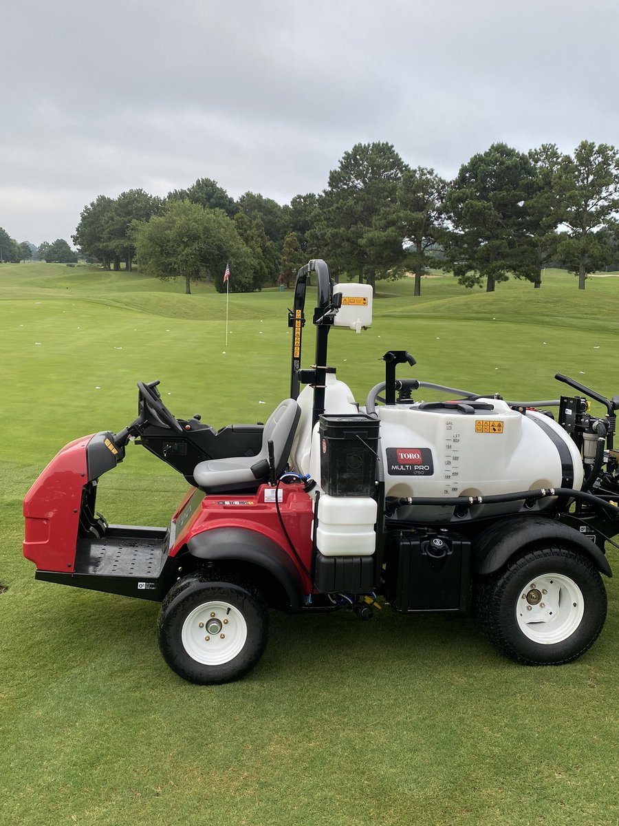 Plisken2112's tweet photo. Getting out an app of @HarrellsLLC #Fleet and #Earthmax among other things with our new @ToroGolf Multipro 1750 on this fine holiday! Happy Fourth of July to everyone!
@mcturf757 @DaveMeltonOBX @smithturf https://t.co/9k7d0cABmM