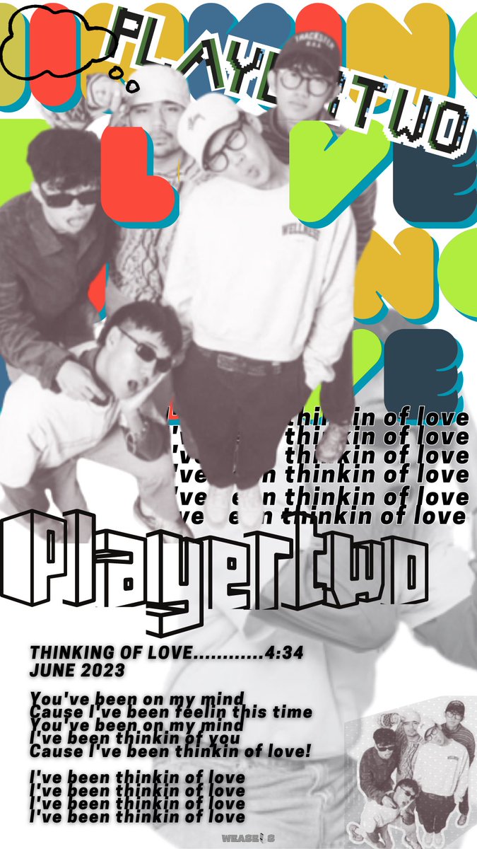 WeaselsOfficial's tweet photo. When PLAYERTWO said: It's true I was thinkin of you...
yes🤸🏼‍♀️beshy🤸🏼‍♀️ko CAN'T HELP MYSELF NOT TO THINK OF YOU🫵🏼

Stream their latest single called THINKING OF LOVE out in all streaming platforms. 🫶🏼

STREAM HERE: https://t.co/rM15iPsdCI

🕹🕹🕹 https://t.co/8nPiTwT1si