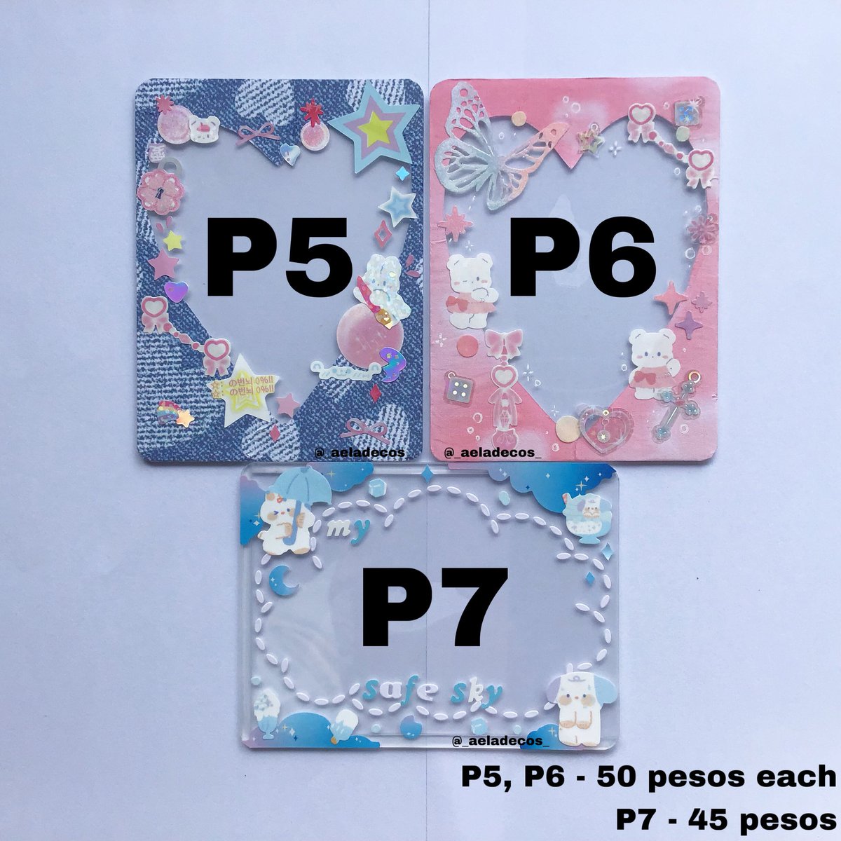 _aeladecos_'s tweet photo. wts lfb ph likes and retweets are appreciated ♡

toploader deco for a cause 🐾
- 15-55 pesos (see pictures for prices)
- with freebies!

rcbyt: https://t.co/SixweAzrw3 https://t.co/32h8MFlrbL