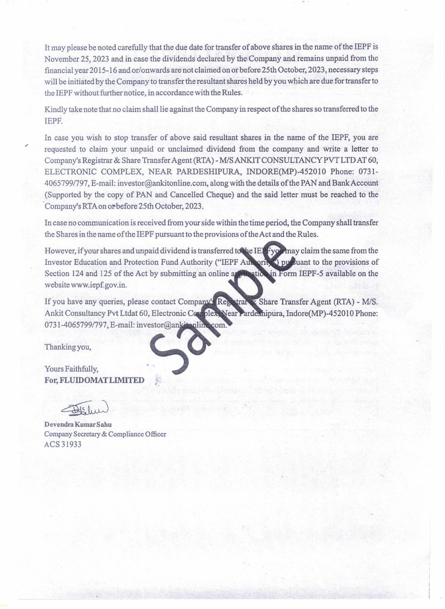 VPickr's tweet image. #FLUIDOM #DIVIDEND 📢 | Fluidomat
52.2% above 200DMA | -9.2% below 52W High | Stock in Uptrend (CMP&amp;gt;50DMA&amp;gt;200DMA)🔥
bseindia.com/xml-data/corpf…