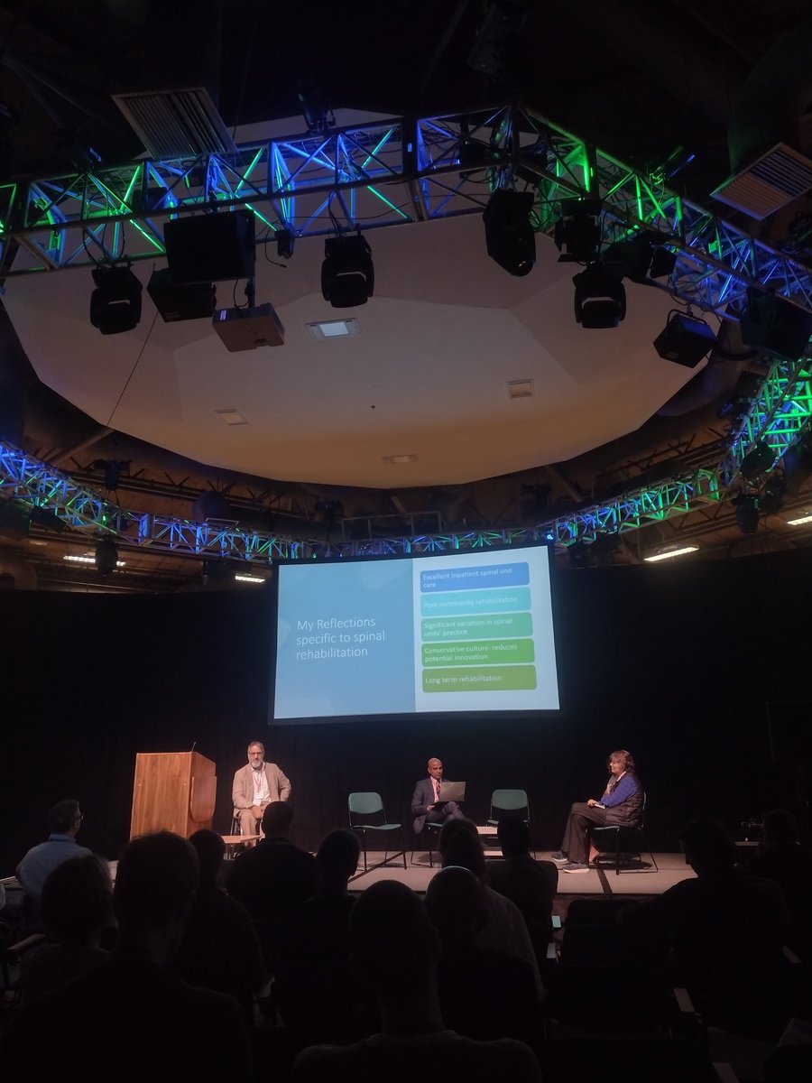 Inspirational lecture delivered by urologist Mo Belal on his experience of traumatic #spinalcordinjury and returning to work with disability. #BSPRM
@BSRehabMed