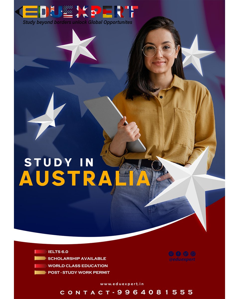Study In Australia
.
.
.
.
.
.
#StudyAustralia
#StudyAbroad
#AustralianEducation
#InternationalStudents
#StudyInAustralia
#StudentLife
#StudyAbroadGoals
#StudyOverseas
#StudyInOz
#StudentExperience
#StudyAbroad
#InternationalEducation
#StudyOverseas
#GlobalEducation