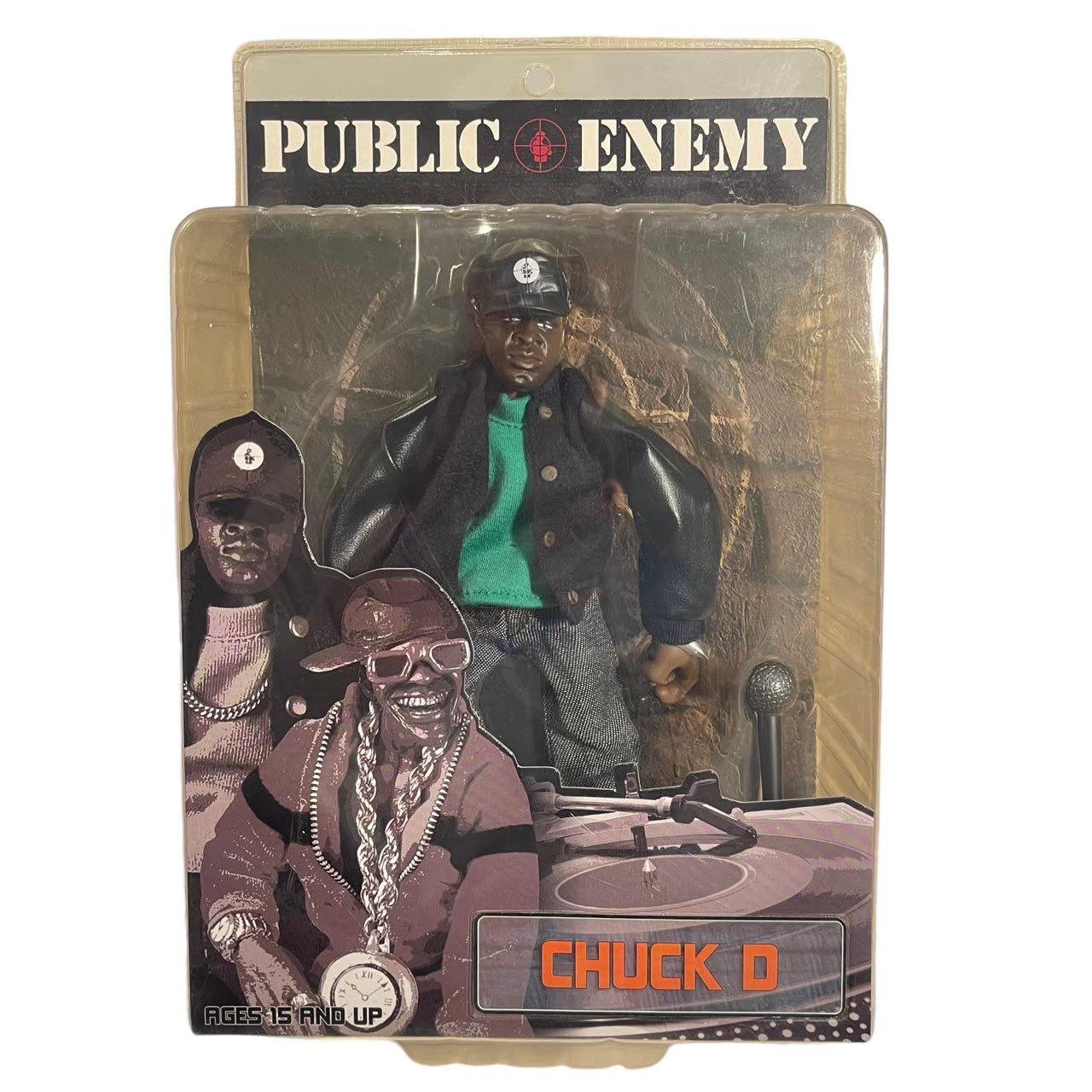 PUBLIC ENEMY CHUCK D アクションフィギュア PUBLIC ENEMY