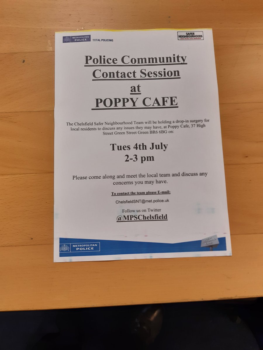 Chelsfield Police tweet media