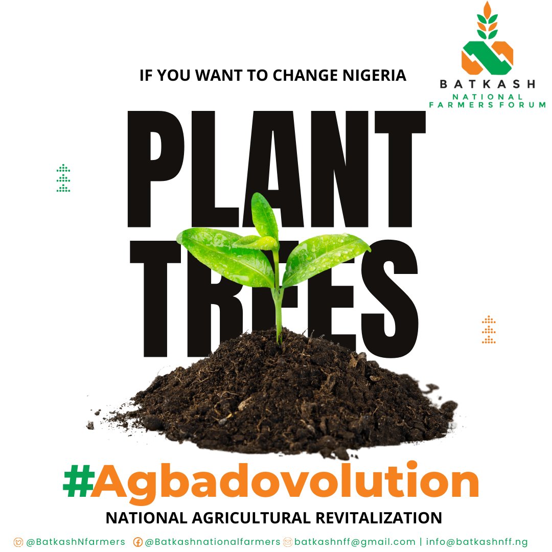 CRA_NGFarmForum's tweet photo. #Agbadovolution: AGBADO Has Proven To Work in The Business of Real Sustainable National Economic and Socio Cultural Growth and Development.
#NigeriaFarmers
#ThinkNigeriaFirst
#ThinkNigeriaOnly
#ThinkNigeriaAlways
#LeaveNoFarmerBehind
Read More at:
https://t.co/pl7vrfee9D https://t.co/35GUVJl9sU