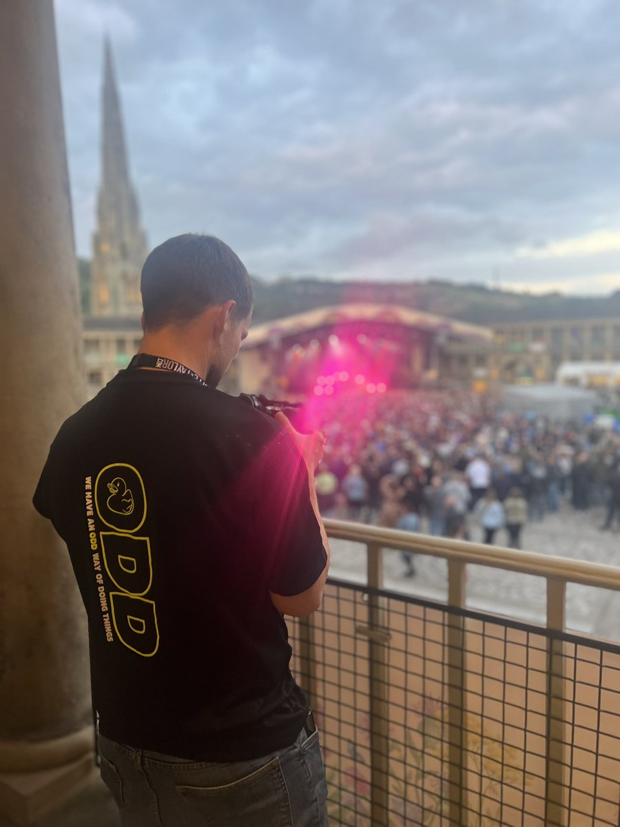 ODDFILMSMCR's tweet photo. Live From The Piece Hall. https://t.co/6snaLBssmp