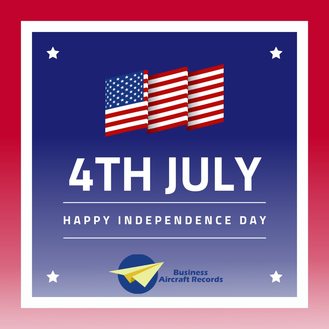 AircraftRecords's tweet photo. Declare your independence from poor aircraft records practices!  

#independenceday2023 #USA4thofJuly #USAFreedom  #AmericanAviation #ProudToBeAmerican #ProudAmericanAviator #FlyWithFreedom #aircraftrecords https://t.co/o0GlxLshDP