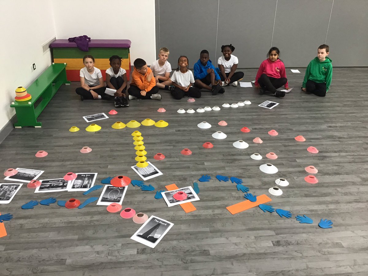 westheathprim's tweet photo. #WHPSClass9 #WHPSGeography We had a brilliant time yesterday learning all about London’s transport system and how it’s evolved over time. The children created their own underground system, linking key landmarks to allow tourists to see as much as possible in one visit https://t.co/jwy8xG2CDi
