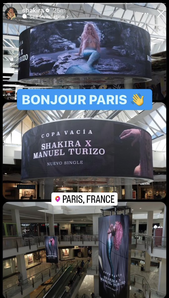 Se prendió esta m!erda!!!!!! BUENOS DÍAS. Shakira en Paris.