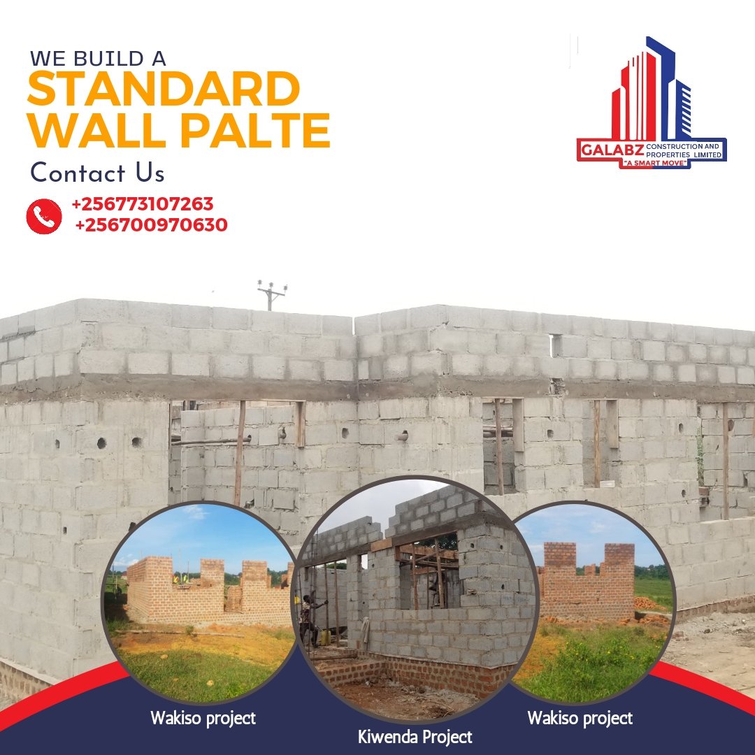GalabzL's tweet photo. Building with Precision and Professionalism
With high professional levels we meticulously build standard wall plates that are both affordable and friendly to our clients' budgets.

Contact us  
#constructioncompany #buildingwithprecision #professionalism #affordableconstruction https://t.co/TZTmL6H48x