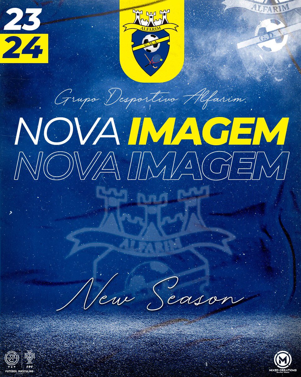 gdalfarim's tweet photo. ᴇ́ᴘᴏᴄᴀ 23/24

ɴᴏᴠᴀ época ɴᴏᴠᴀ imagem 

⏳⌛️

#NOALFARIMTODOSCONTAM
#alfarim #meco #sesimbra #territorioarrabida #yessesimbra https://t.co/7N7HNQpn2s