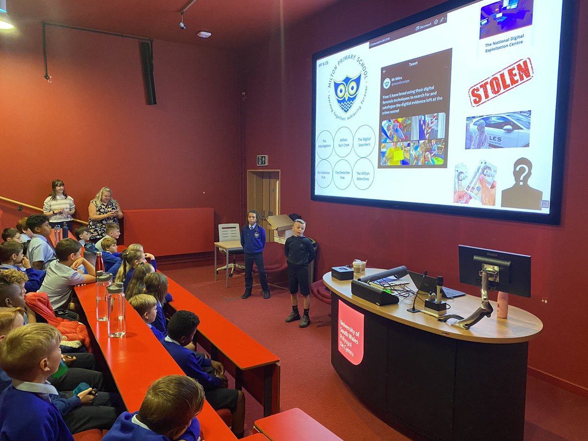 mrmilesmps's tweet photo. Year 5 have loved the NDEC project and today presented their case evidence to try and convict the criminal masterminds! @MiltonPrimary17 https://t.co/GxJDmXkfFS