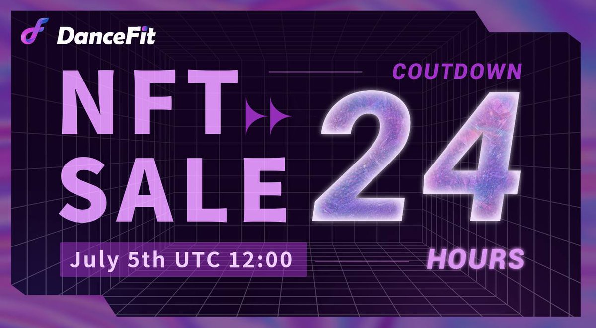DanceFit_JP's tweet photo. ⏰ #DanceFit ジェネシスパス NFT セールまで、あと24時間です! 🚀
🎟️ ジェネシス #PassNFT を手に入れるチャンスをお見逃しなく!
限定800枚の供給、ミント価格は0.15 #BNBです!
ミントは #Whitelist の皆さんからスタートします!アップデートをお待ちください!
#NFTsale https://t.co/SaFNoV6w8w