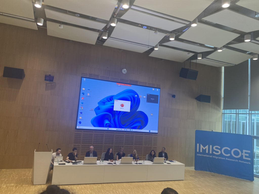 GeorgiaDimitr15's tweet photo. A Semi-plenary on 
Inequalities and
migration in search of the answers #IMISCOE2023 https://t.co/M6BykQtp9K