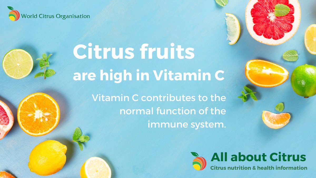 Want to be healthy all #summer ?? Have some #citrus 🍊🍋 to get your daily #VitaminC shot! Vitamin C contributes to the good function of the immune system and a great summer ⛱️☀️#worldcitrus #allaboutcitrus